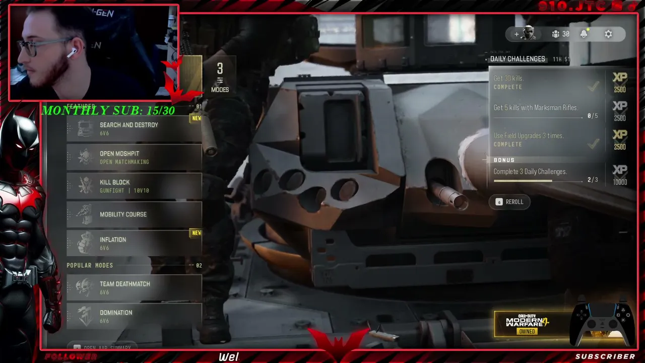 ItzBatJuan07 live