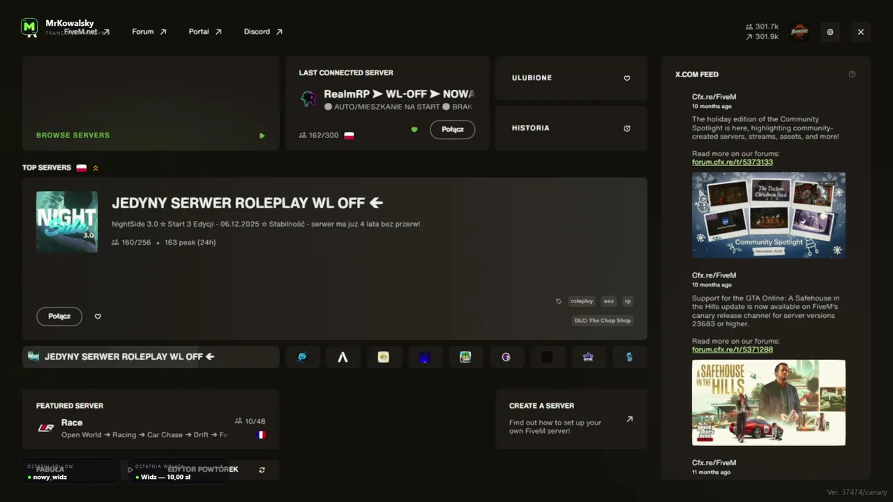MrKowalsky live stream