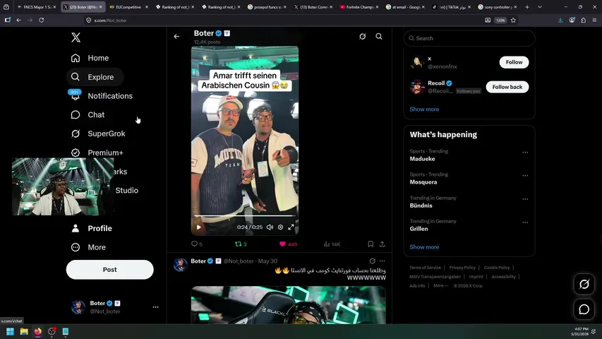 #EPICPARTNER 🇩🇪🏆FORTNITE WORLD CUP 🏆 كأس عالم فورتنايت 🏆🇩🇪