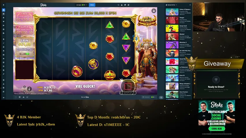 zarlezar playing Slots & Casino - Live Casino Stream