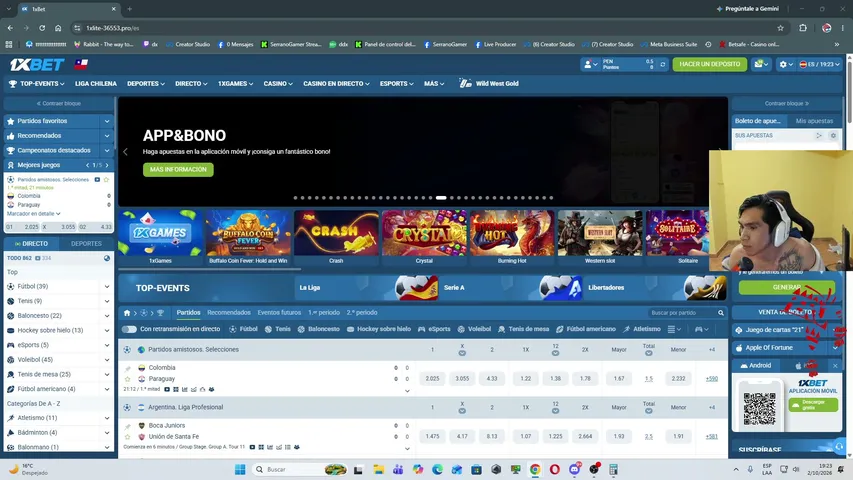SerranoGamer playing Slots & Casino - Live Casino Stream