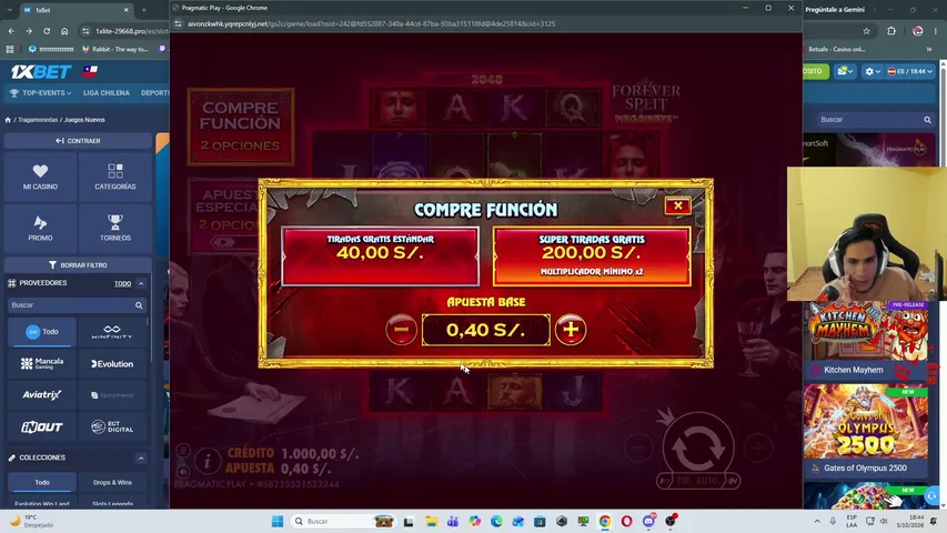 SerranoGamer playing Slots & Casino - Live Casino Stream
