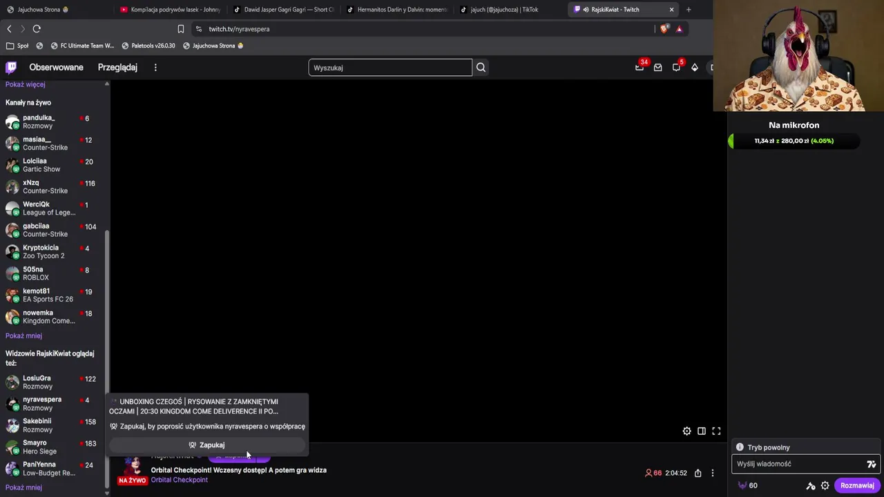 jajcuch live