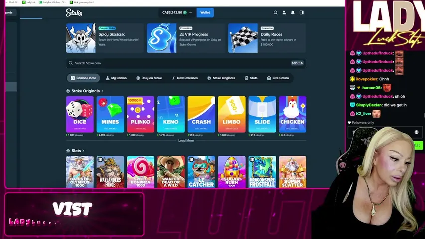 eriksand playing Slots & Casino - Live Casino Stream