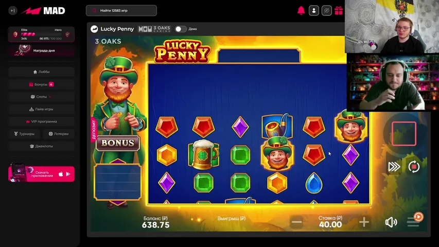 ded-kolyan playing Slots & Casino - Live Casino Stream