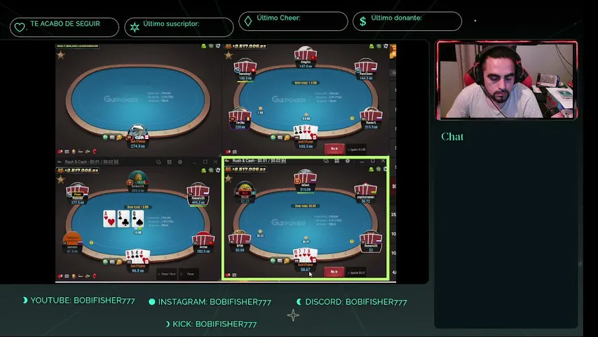 bobifisher777 playing Poker - Live Casino Stream