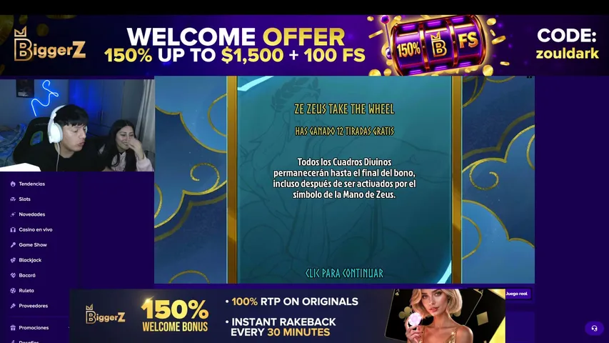zouldark playing Slots & Casino - Live Casino Stream