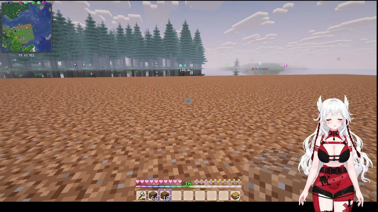 Cocinando en nuestra cocina en Minecraft