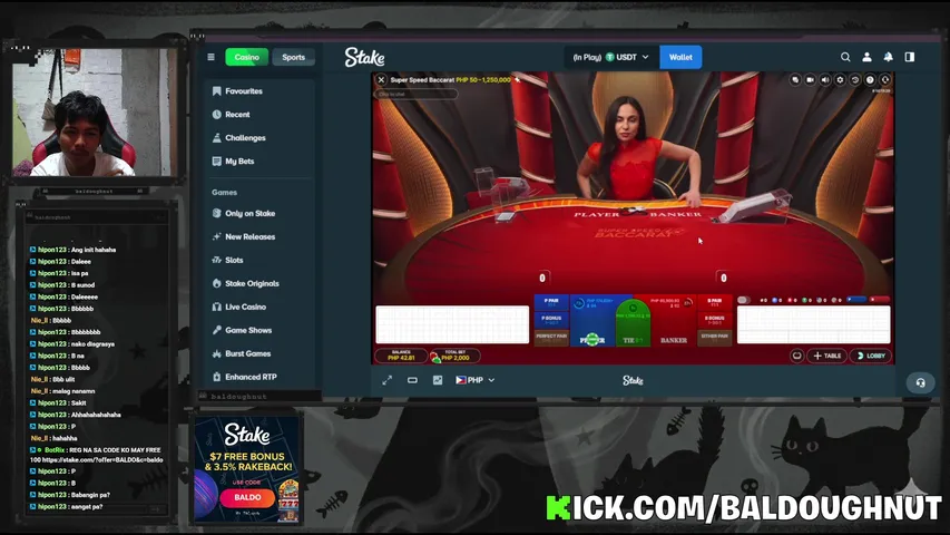 USE CODE 'BALDO' ON STAKE | CHILL STREAM|