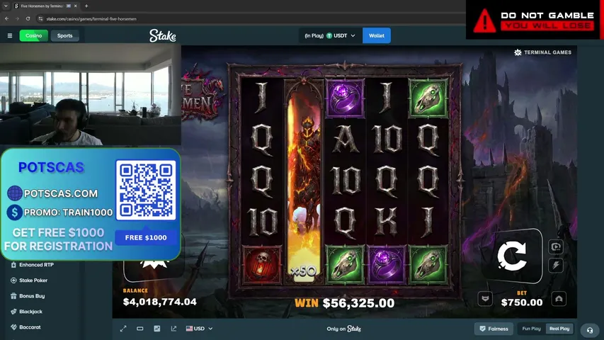 trainwreckstak playing Slots & Casino - Live Casino Stream