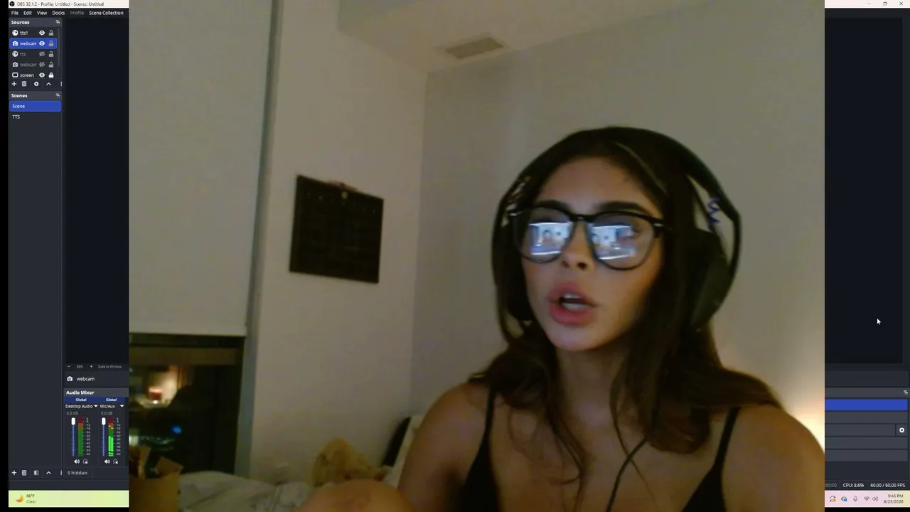 mukbang desktop w vanessa