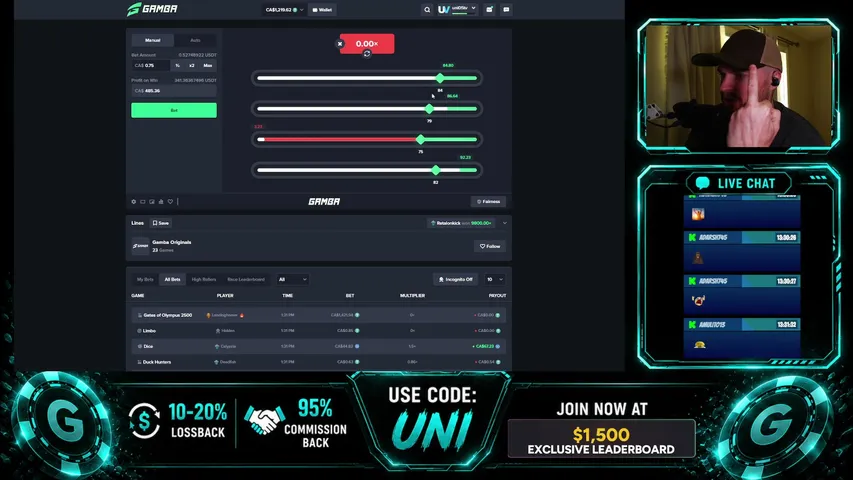 uni05tv playing Slots & Casino - Live Casino Stream