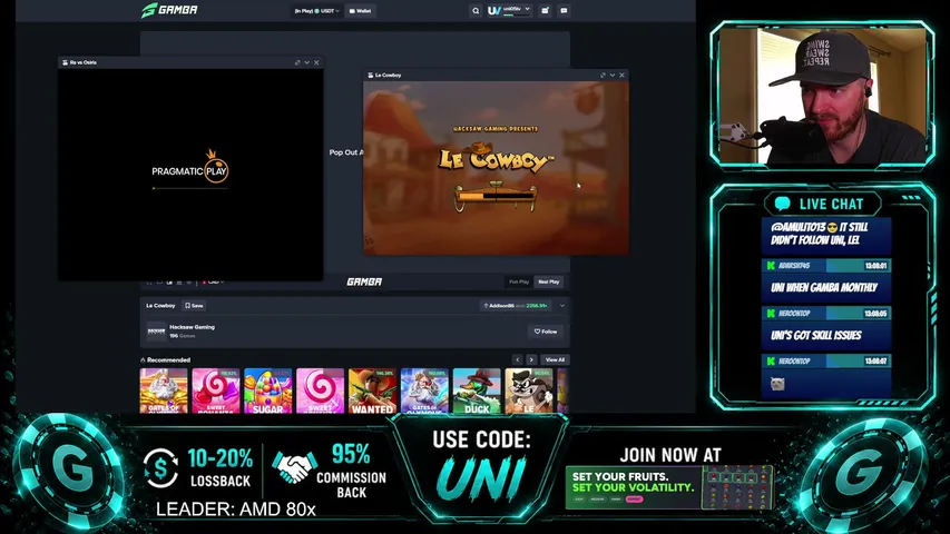 uni05tv playing Slots & Casino - Live Casino Stream