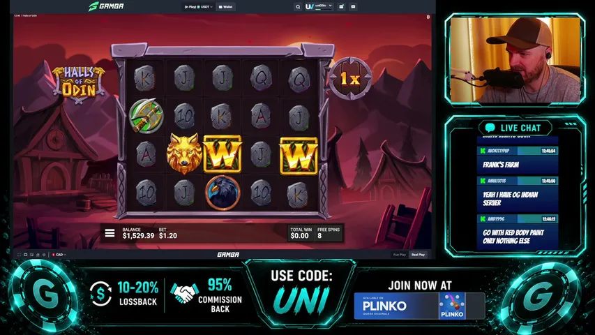uni05tv playing Slots & Casino - Live Casino Stream