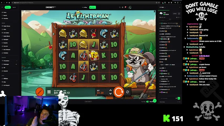kkillss playing Slots & Casino - Live Casino Stream