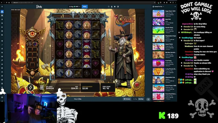 kkillss playing Slots & Casino - Live Casino Stream