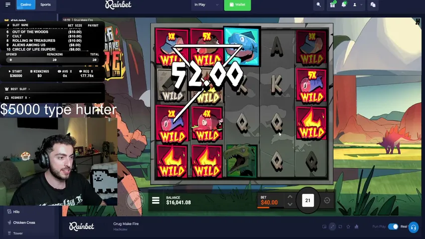 lazypine playing Slots & Casino - Live Casino Stream