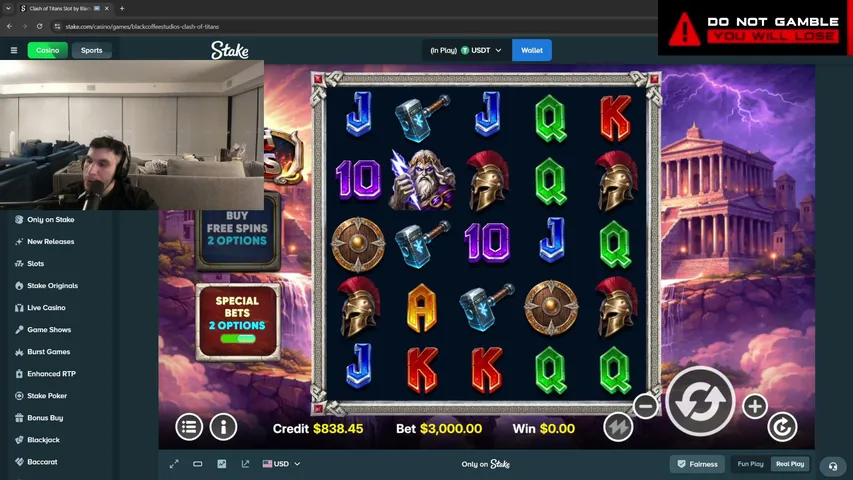 Trainwreckstv playing Slots & Casino - Live Casino Stream