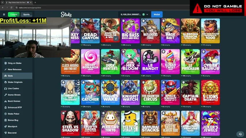 Trainwreckstv playing Slots & Casino - Live Casino Stream