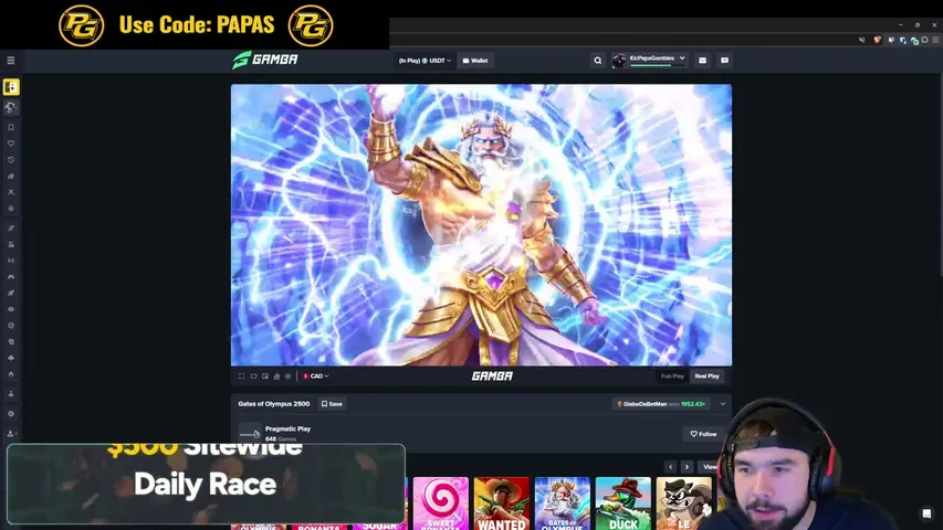 papagambles playing Slots & Casino - Live Casino Stream