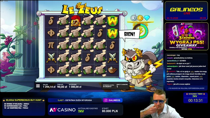 GalineosLive playing Slots & Casino - Live Casino Stream