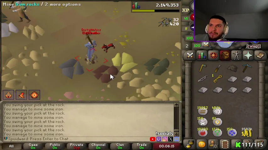 LEAGUES WILDY RUSH FOR PKING // !socials