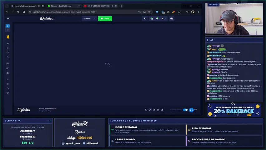 ntblessed playing Slots & Casino - Live Casino Stream