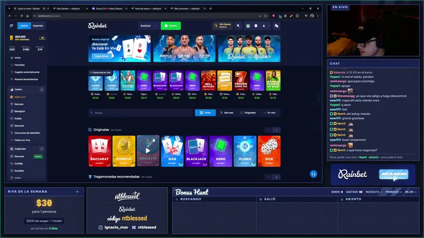 ntblessed playing Slots & Casino - Live Casino Stream