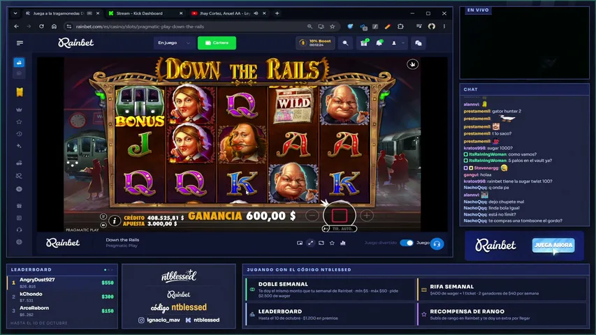 ntblessed playing Slots & Casino - Live Casino Stream