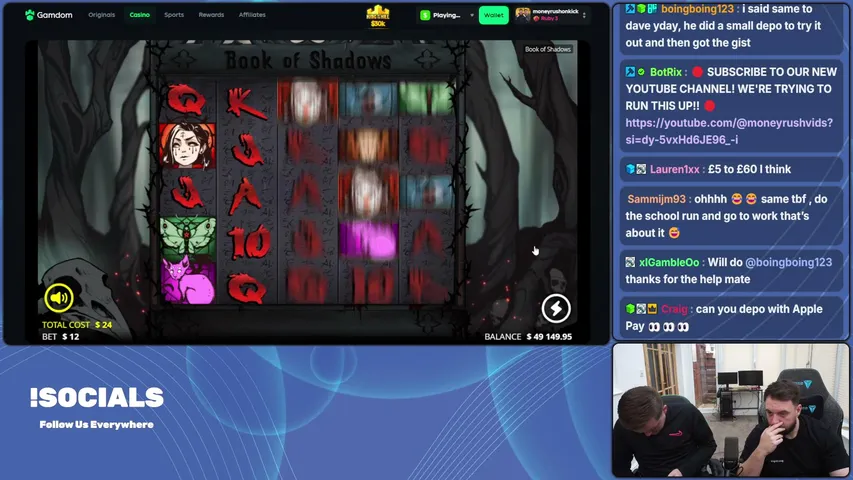 moneyrush playing Slots & Casino - Live Casino Stream