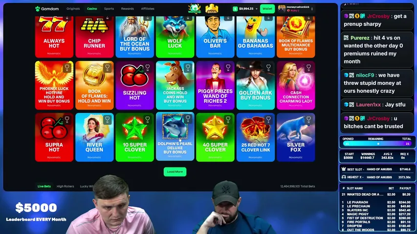 UNT OR NO UNT | $5000 LEADERBOARD! |  !gamdom !lux !discord