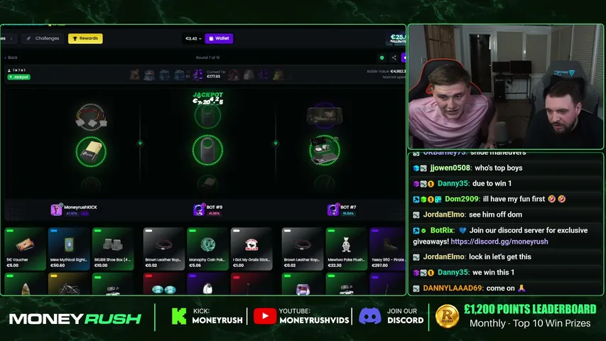 !P IN CHAT FOR FREE GIVEAWAYS | $6000 GAMDOM LB!  €10,000 EMPIREDROP LB! |  !gamdom !discord !youtube