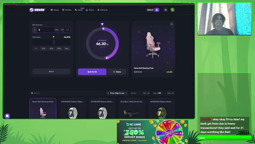 lazardsyndicate playing Slots & Casino - Live Casino Stream