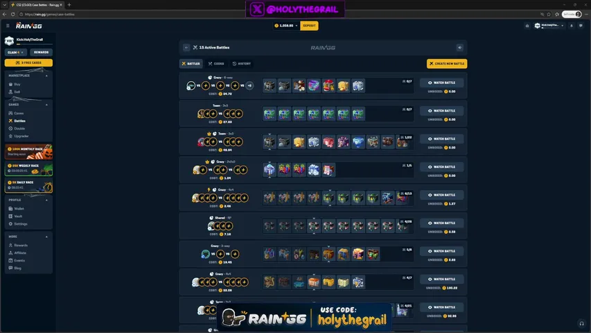 holythegrail playing Slots & Casino - Live Casino Stream