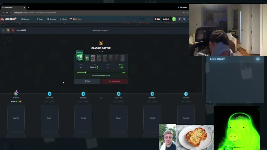 mintpod2 playing Slots & Casino - Live Casino Stream