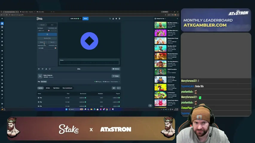 ATxStron playing Slots & Casino - Live Casino Stream