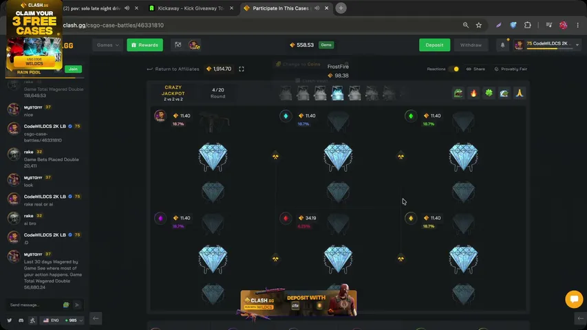 wildcs2 playing Slots & Casino - Live Casino Stream