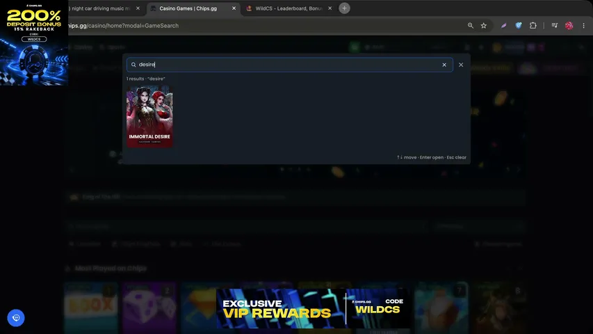 wildcs2 playing Slots & Casino - Live Casino Stream