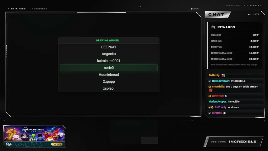 playincredible playing Slots & Casino - Live Casino Stream