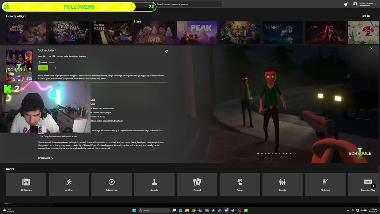Benana_gaming live