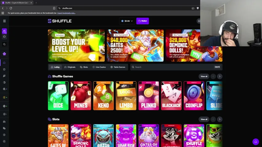 siscokid playing Slots & Casino - Live Casino Stream