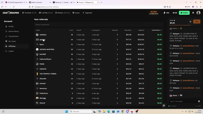 $15 giveaway CS2REAPER I DADDYSKINS