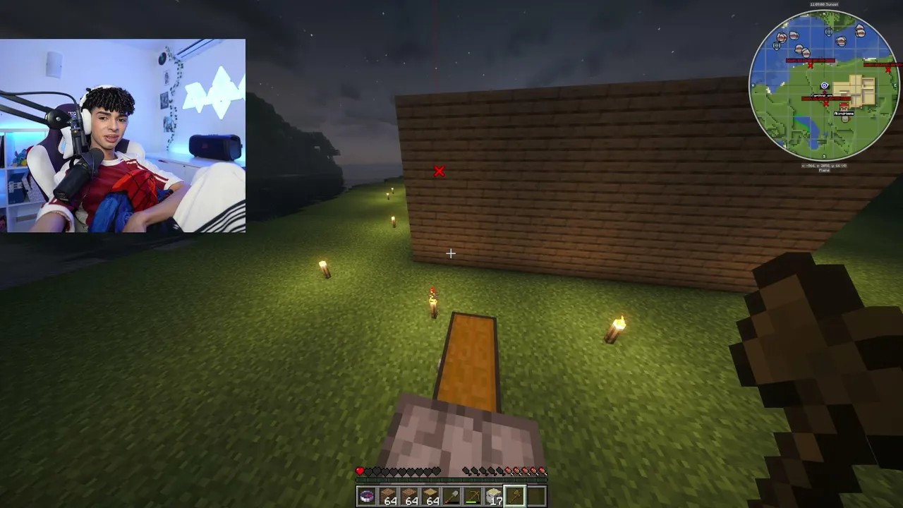 alexomar — JUGANDO MINECRAFT CON ALONDRISSA