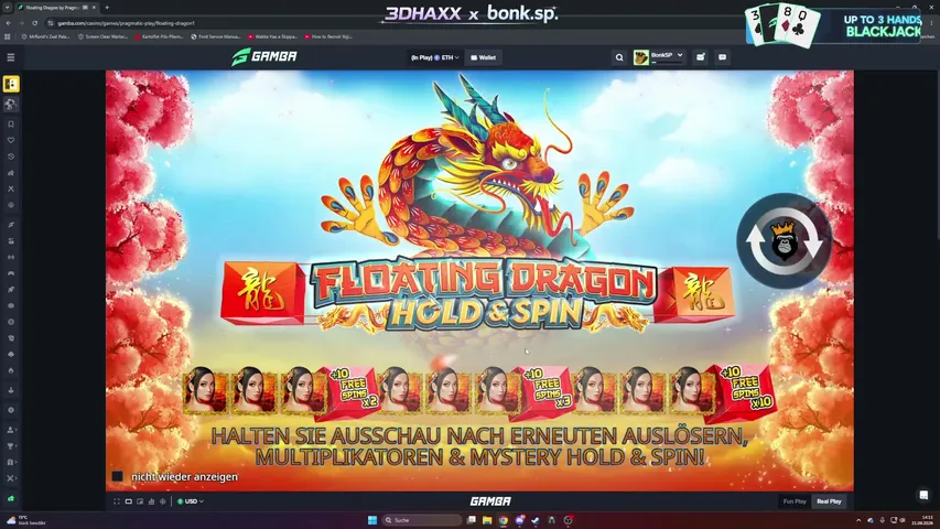 3dhaxxbonk playing Slots & Casino - Live Casino Stream