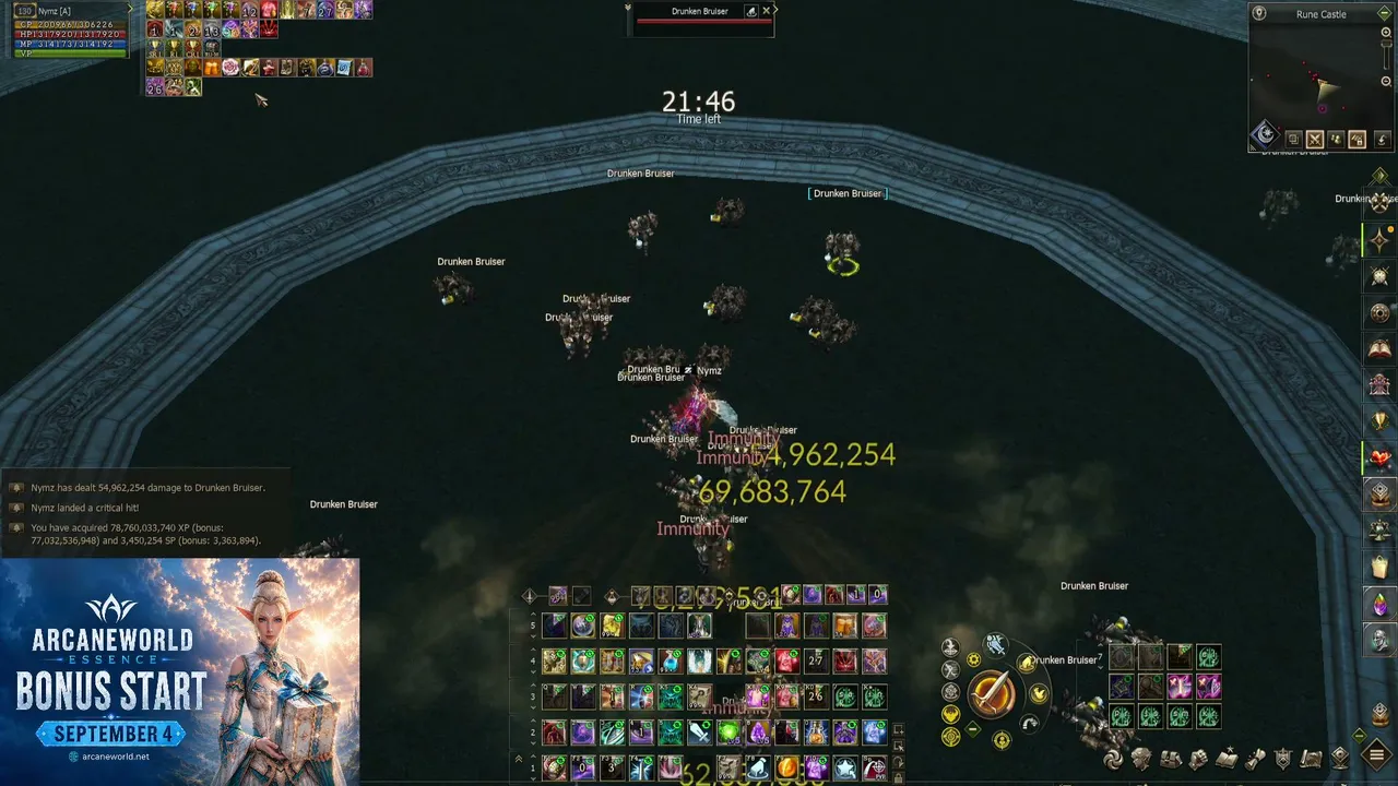 TOP 1 SK SAKURA ! Arcane World