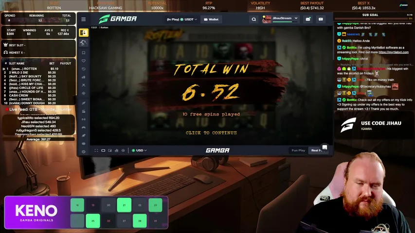 jihau playing Slots & Casino - Live Casino Stream