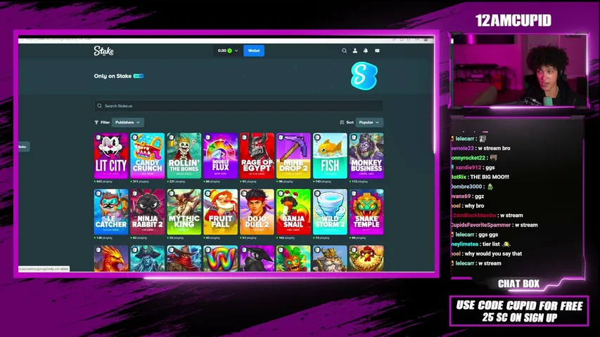 12amcupid playing Slots & Casino - Live Casino Stream