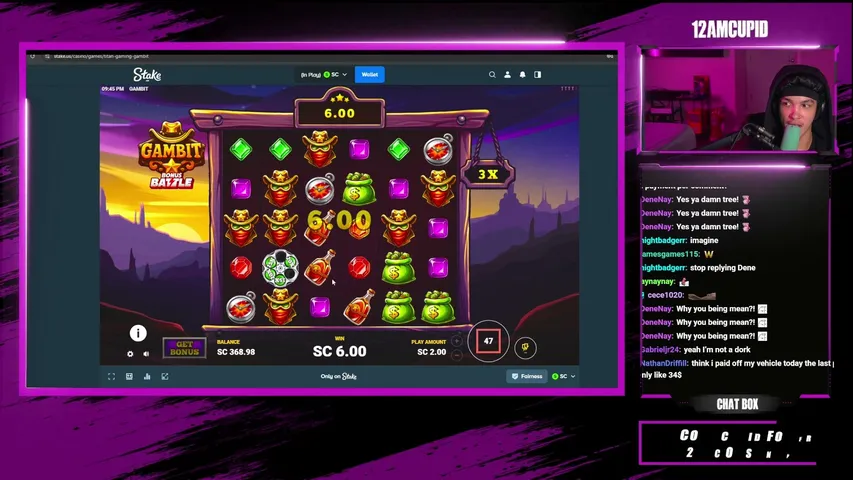Live preview of 12amcupid's Kick stream