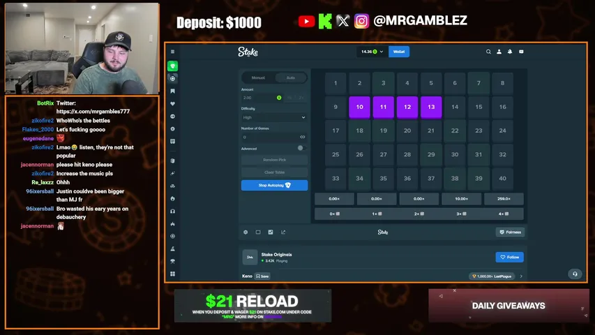 Max Win Please!? hunting Huge Wins | $1000 Depo! | Stake Code: MRG Free $21