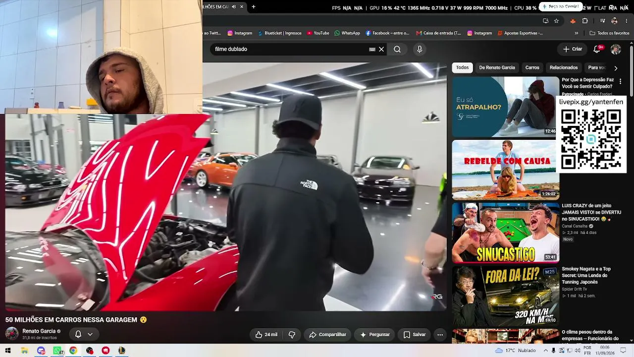 My first stream.